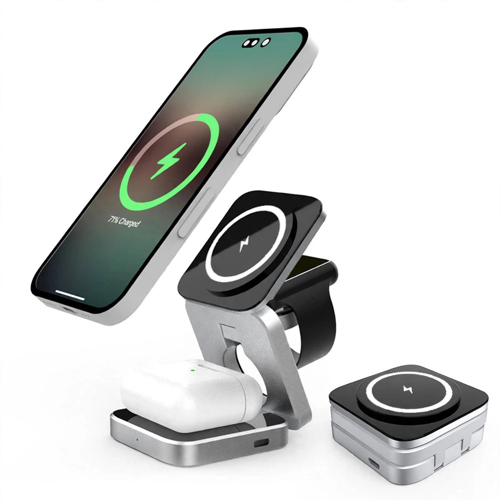 NEVA Station - Station de charge sans fil 3-en-1 Pliable - 6